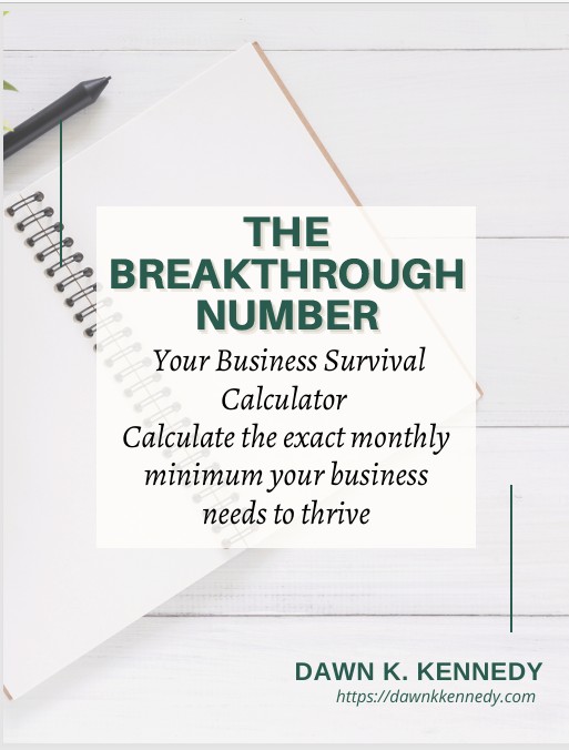 Your Breakthrough Number Workbook cover